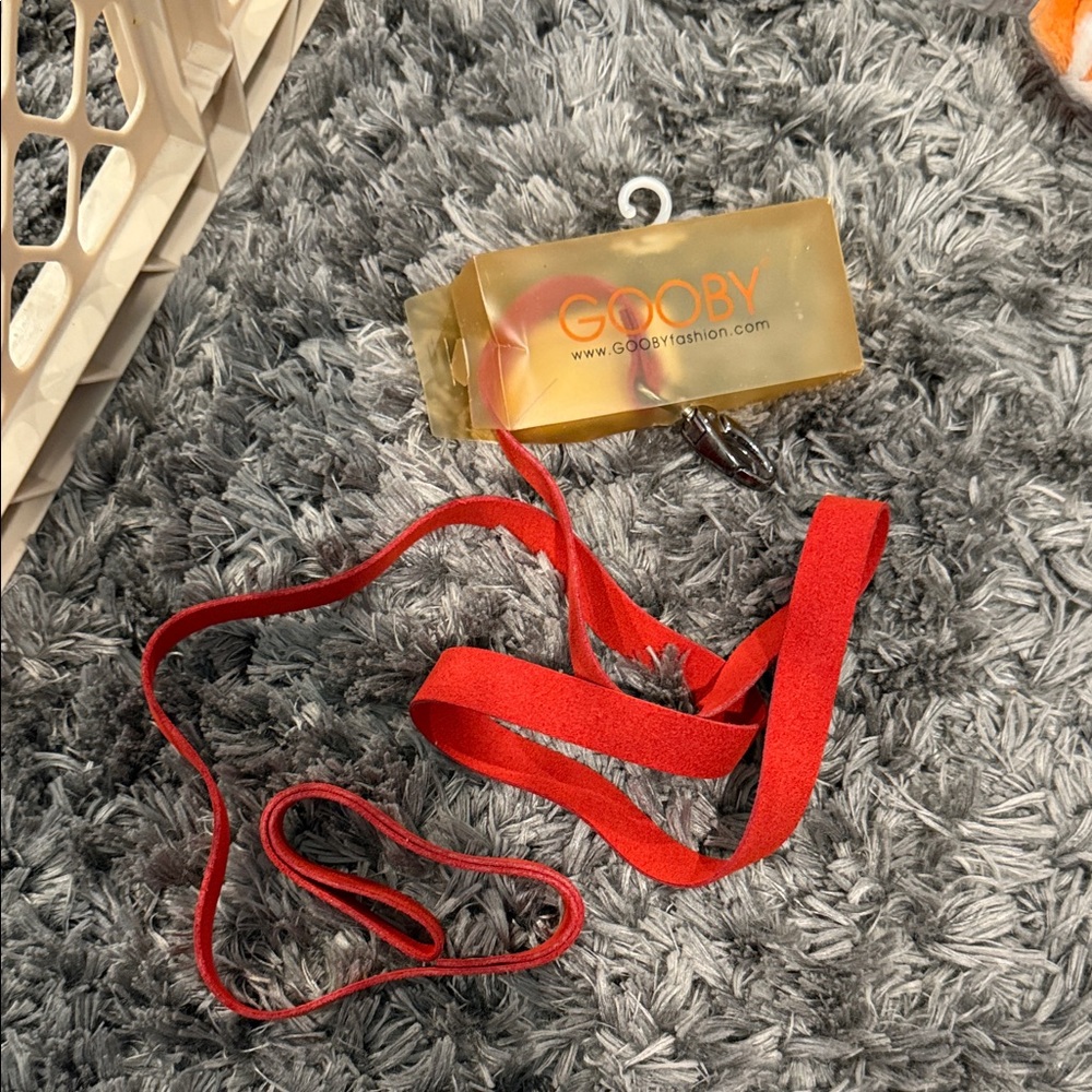 Gooby Red Dog Leash